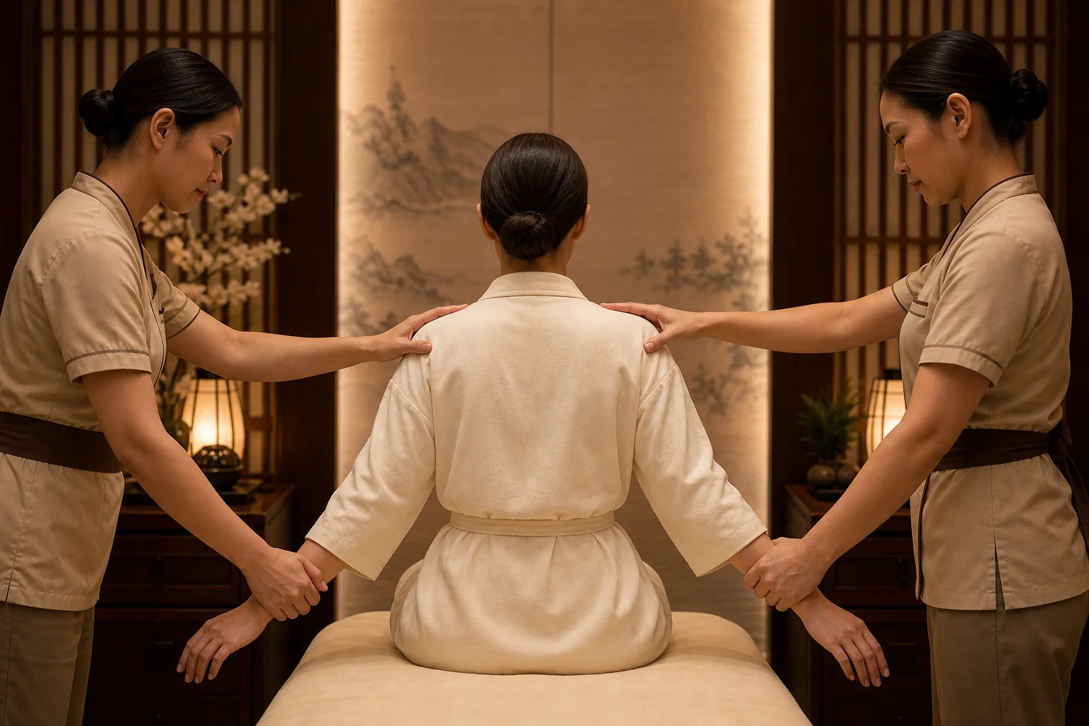 Massage Royal aux 4 Mains